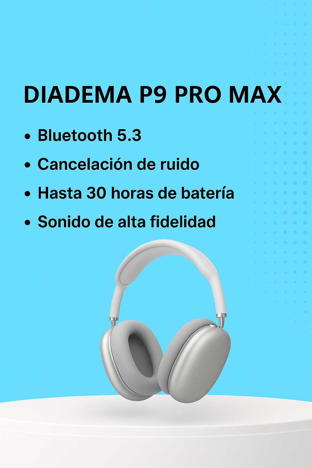 Diademas P9 Pro Max